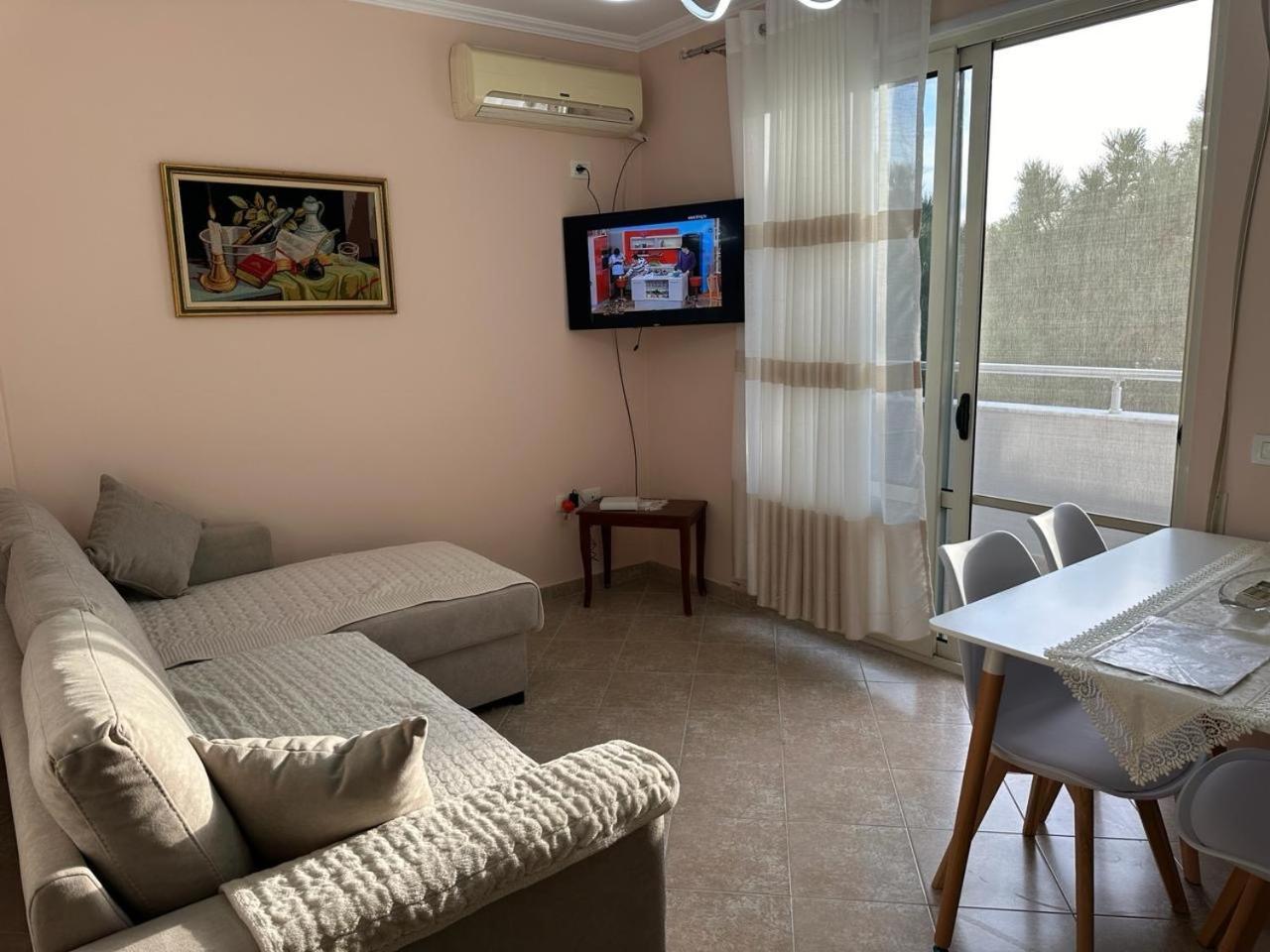 Sunset Sea View - Beachfront Balcony - Ac - Wifi Durrës Zewnętrze zdjęcie
